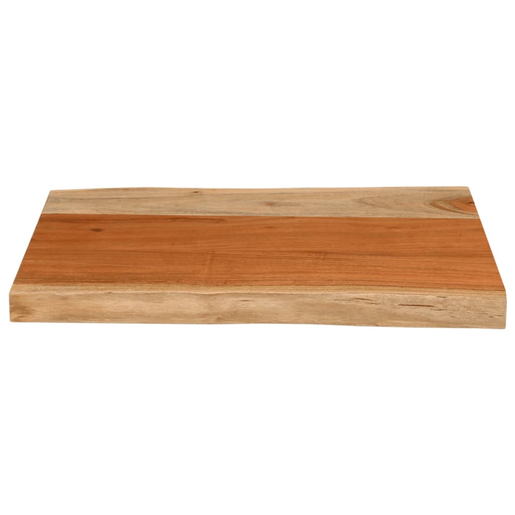 Stolna ploča 70x40x3,8 cm pravokutna bagremovo drvo živi rub