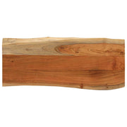 Stolna ploča 90x40x3,8 cm pravokutna bagremovo drvo živi rub