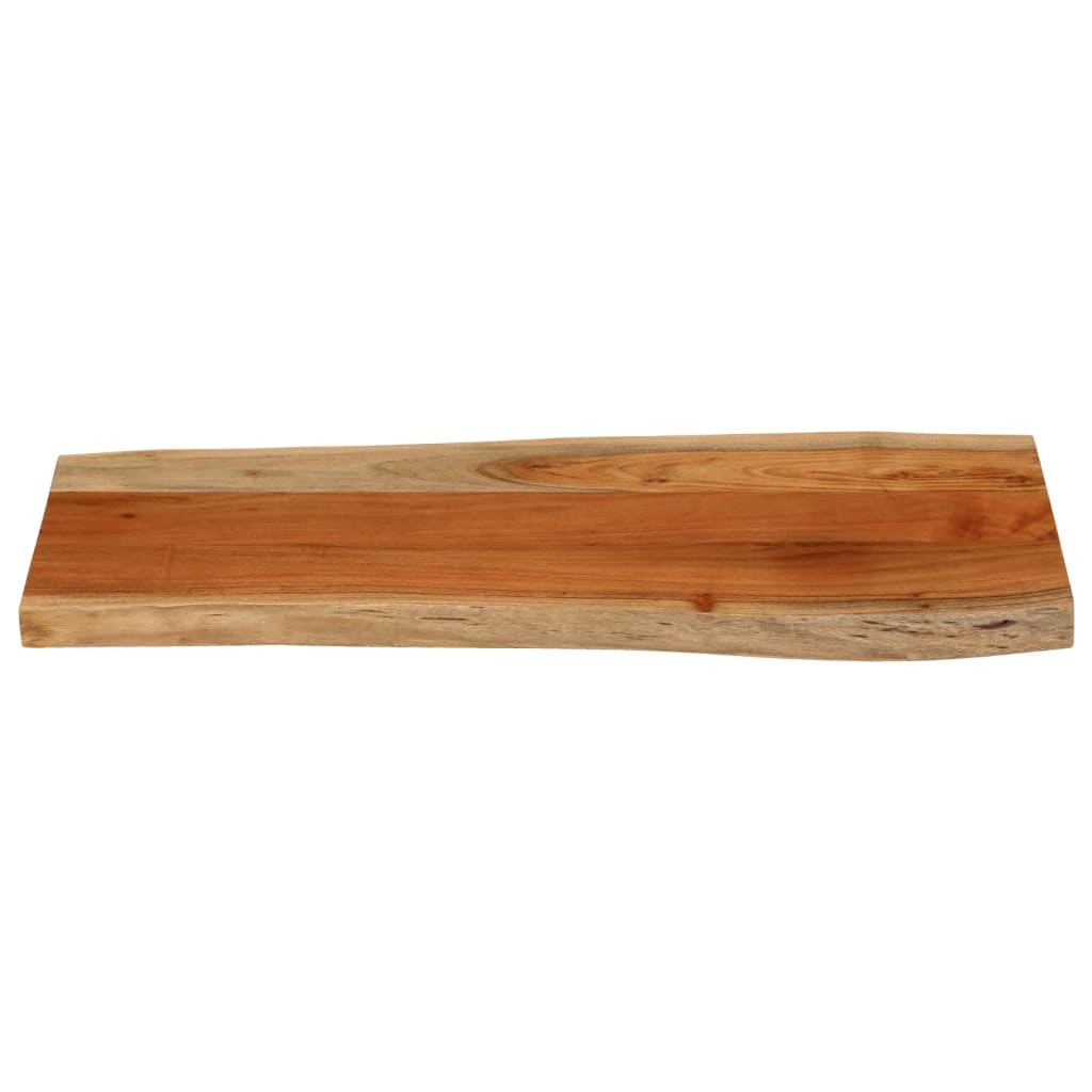 Stolna ploča 90x40x3,8 cm pravokutna bagremovo drvo živi rub