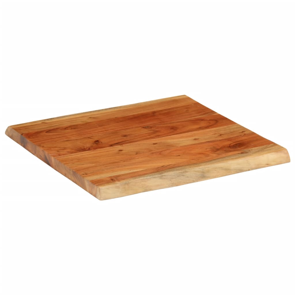 Stolna ploča 60x60x3,8 cm četvrtasta od bagrema sa živim rubom