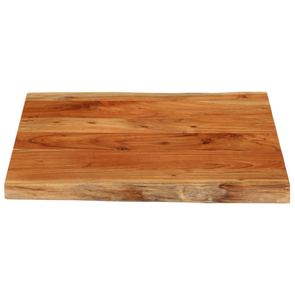 Stolna ploča 80x80x3,8 cm četvrtasta od bagrema sa živim rubom