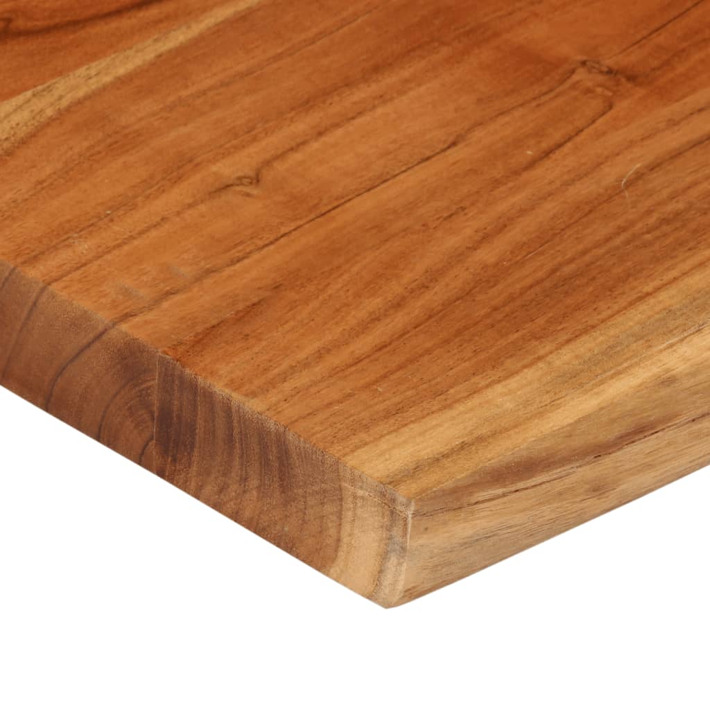 Stolna ploča 80x80x3,8 cm četvrtasta od bagrema sa živim rubom