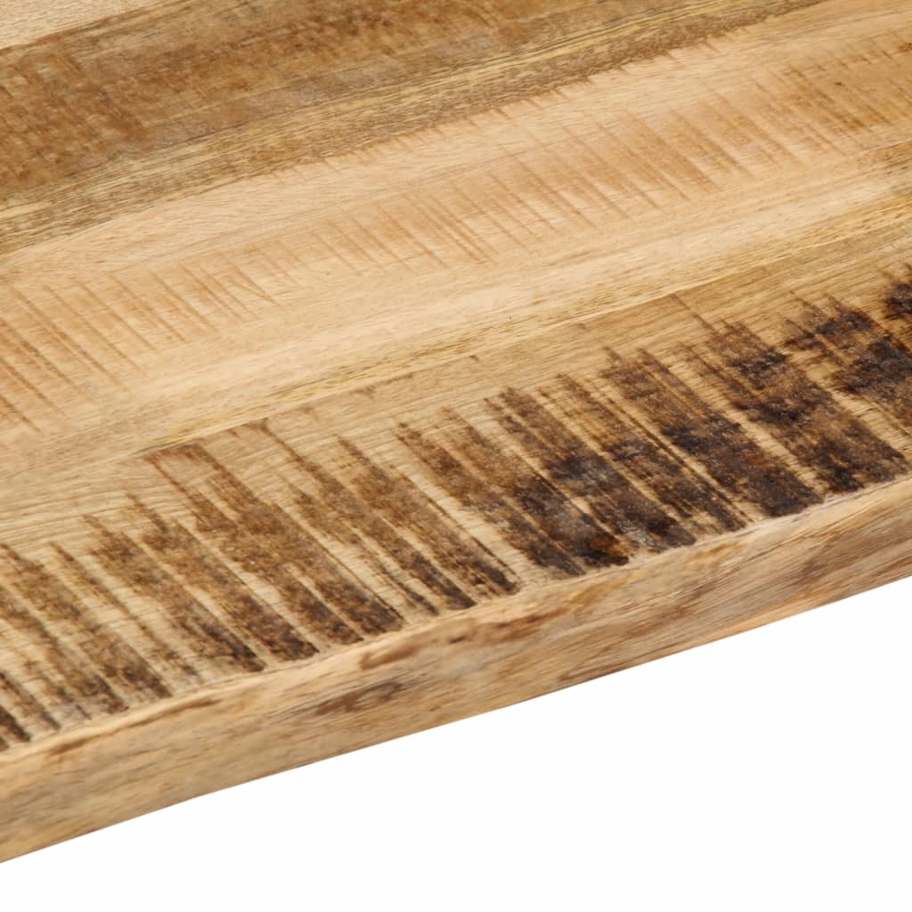 Stolna ploča sa živi rub 110x40x2,5cm masivno grubo drvo manga