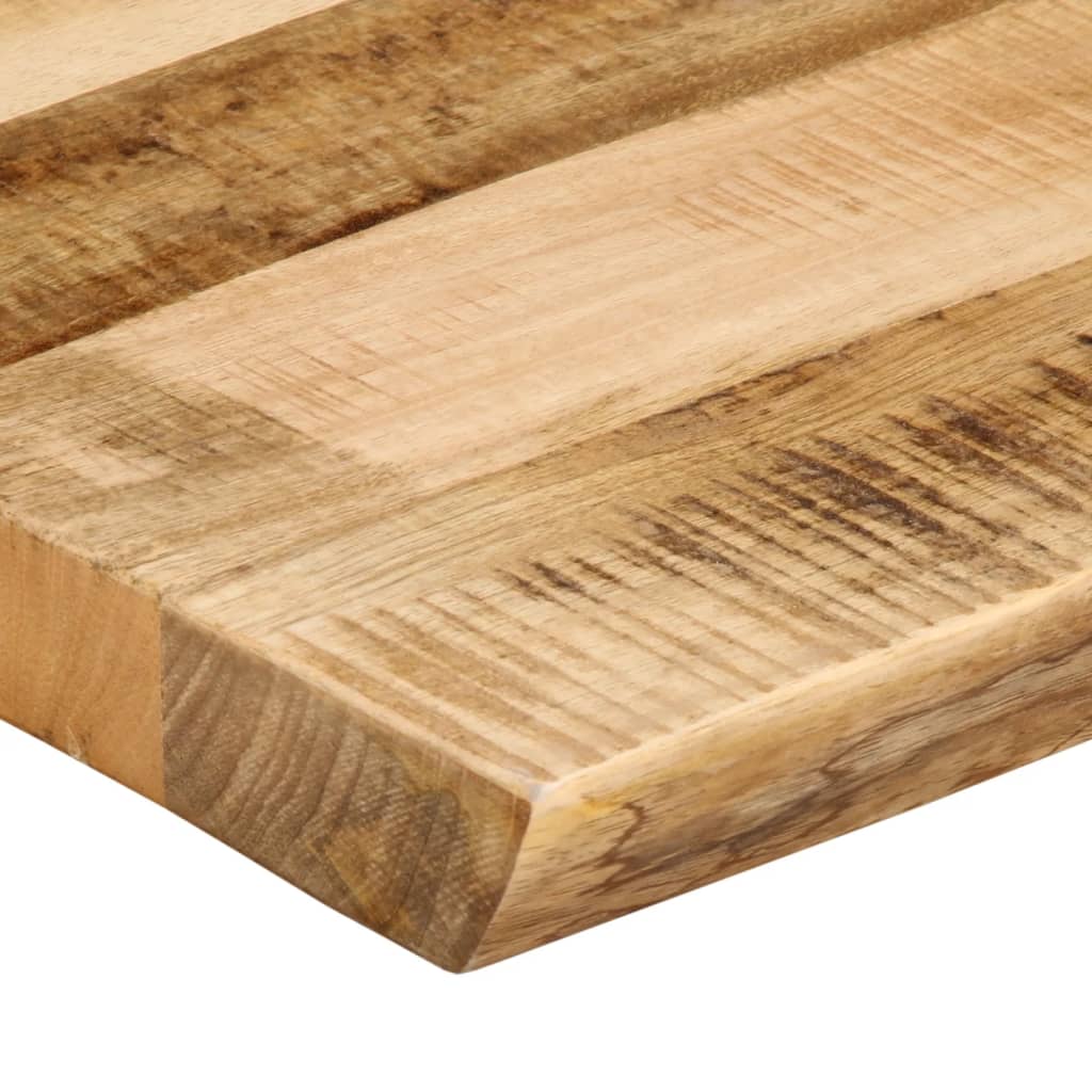 Stolna ploča sa živi rub 140x40x2,5cm masivno grubo drvo manga
