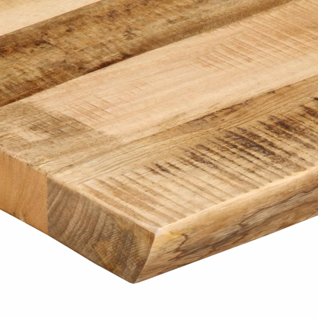 Stolna ploča sa živi rub 100x40x3,8 cm masivno grubo drvo manga