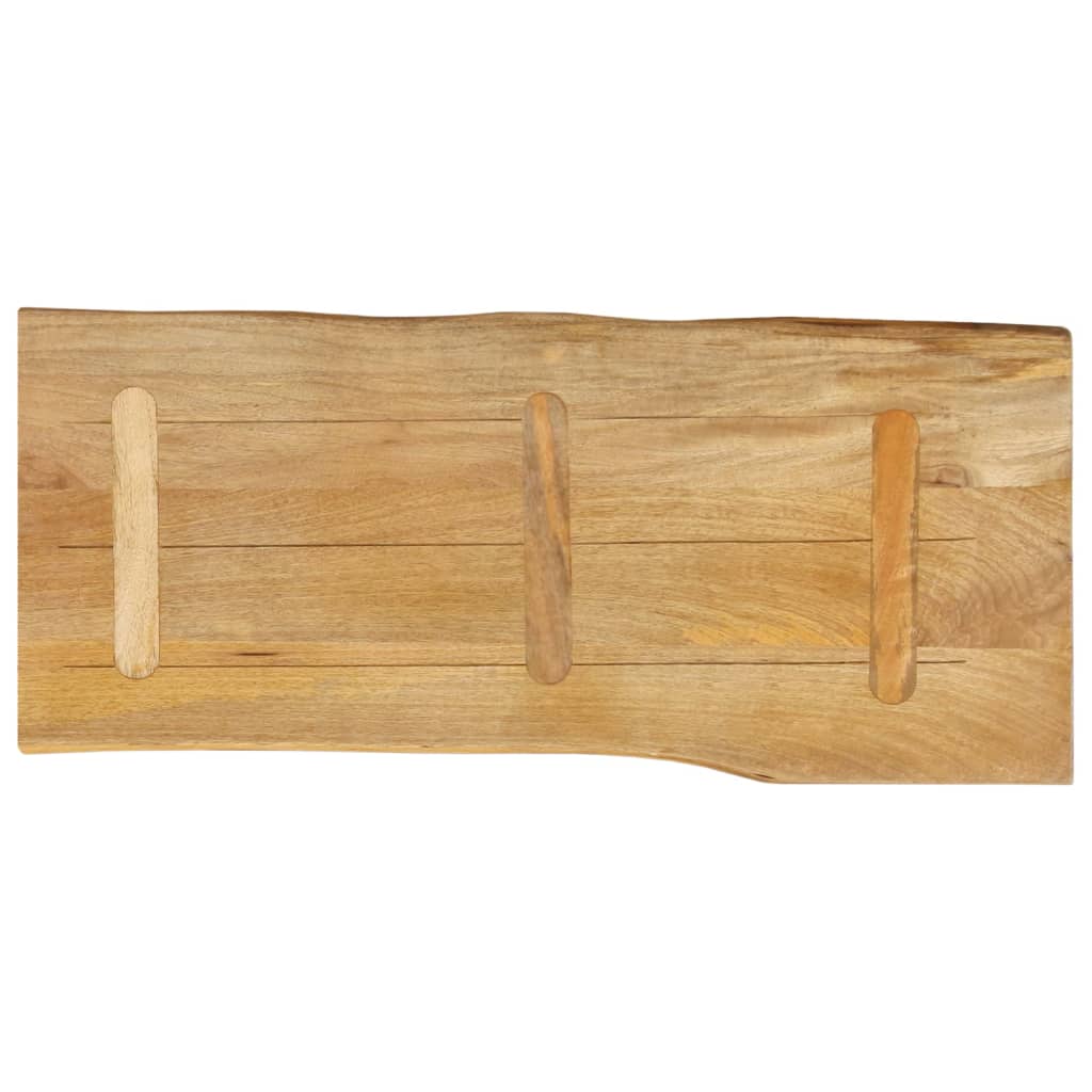 Stolna ploča 80x40x3,8 cm od masivnog drva manga sa živim rubom