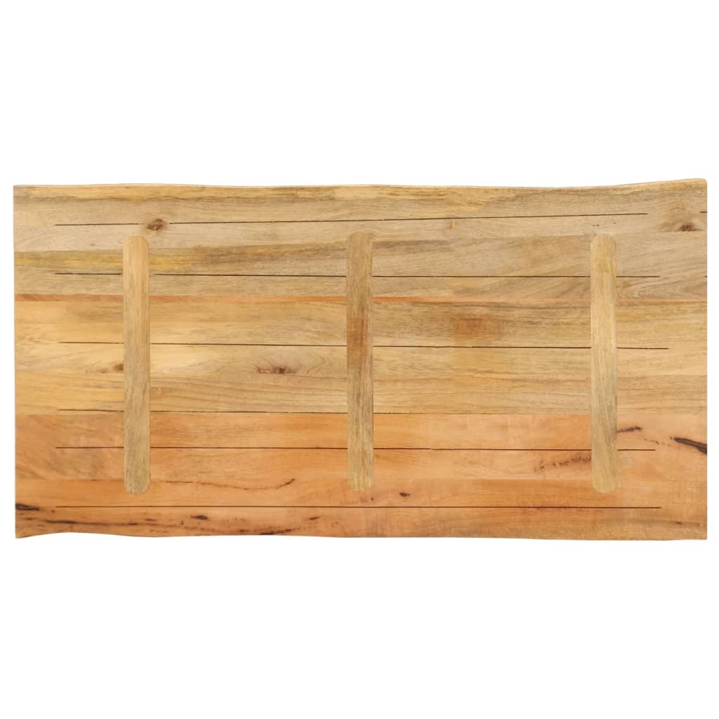 Stolna ploča 100x60x3,8cm od masivnog drva manga sa živim rubom