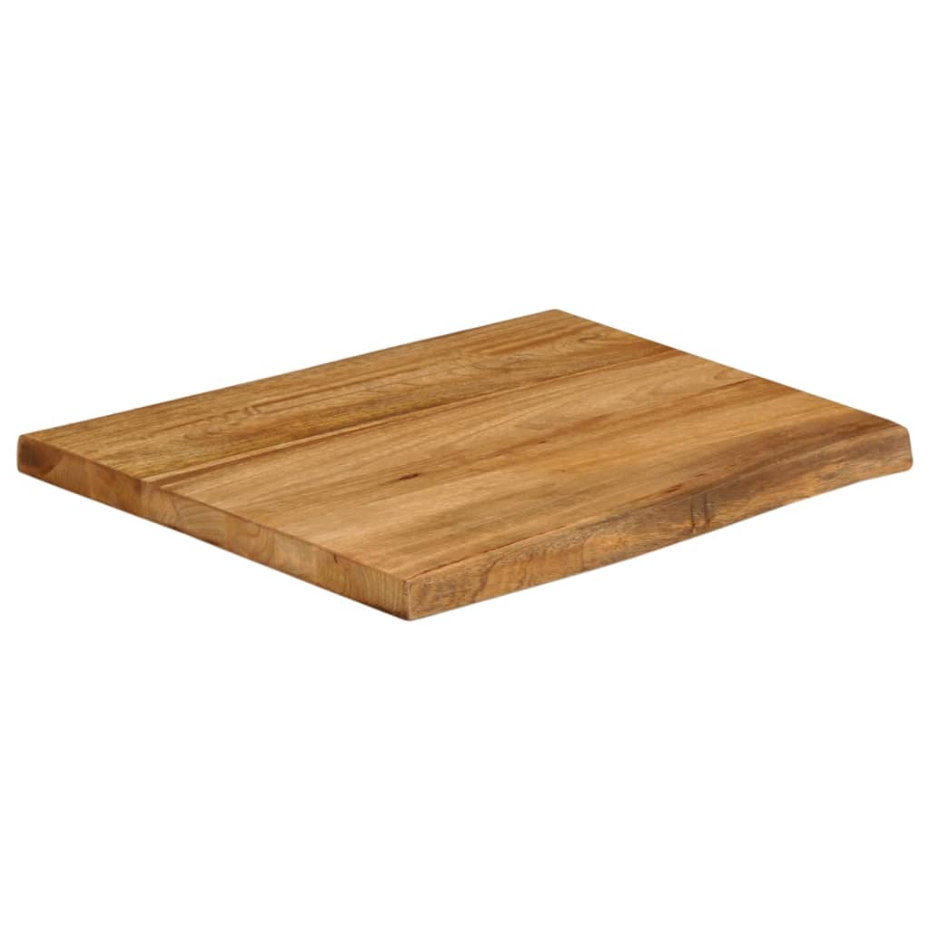 Stolna ploča 60x60x2,5 cm od masivnog drva manga sa živim rubom
