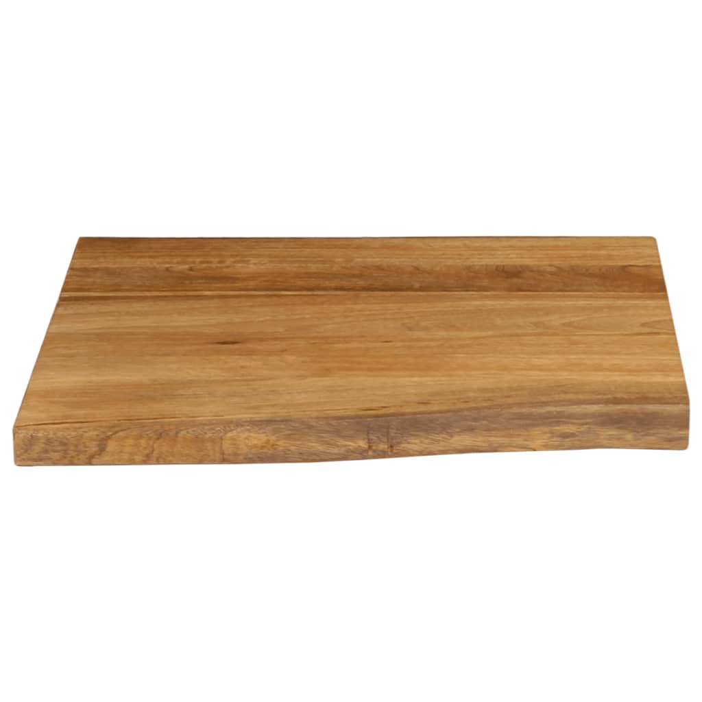 Stolna ploča 60x60x2,5 cm od masivnog drva manga sa živim rubom