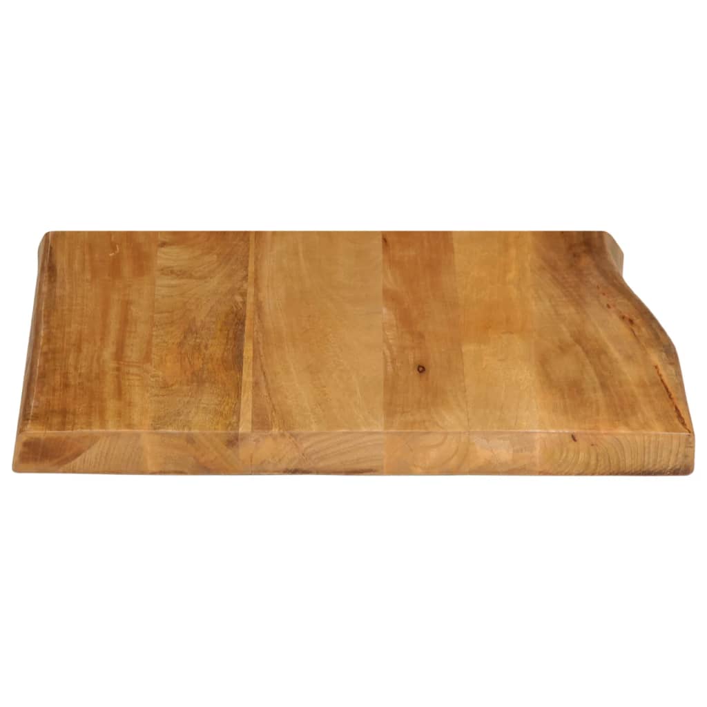 Stolna ploča 60x60x2,5 cm od masivnog drva manga sa živim rubom