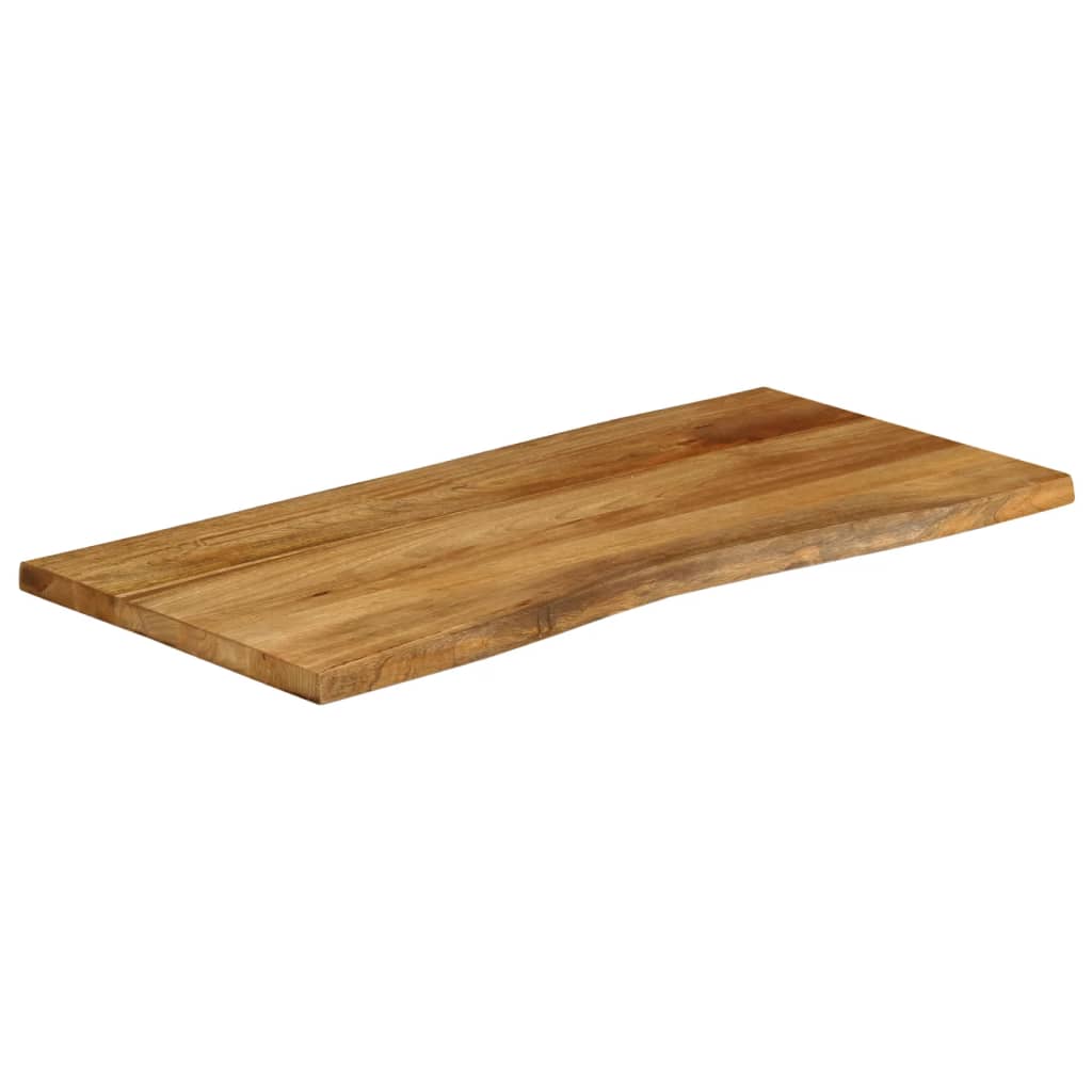 Stolna ploča 100x60x3,8cm od masivnog drva manga sa živim rubom