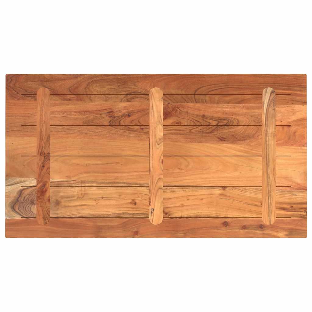 Ploča stola 100x50x2,5 cm pravokutna od punog drva bagrem