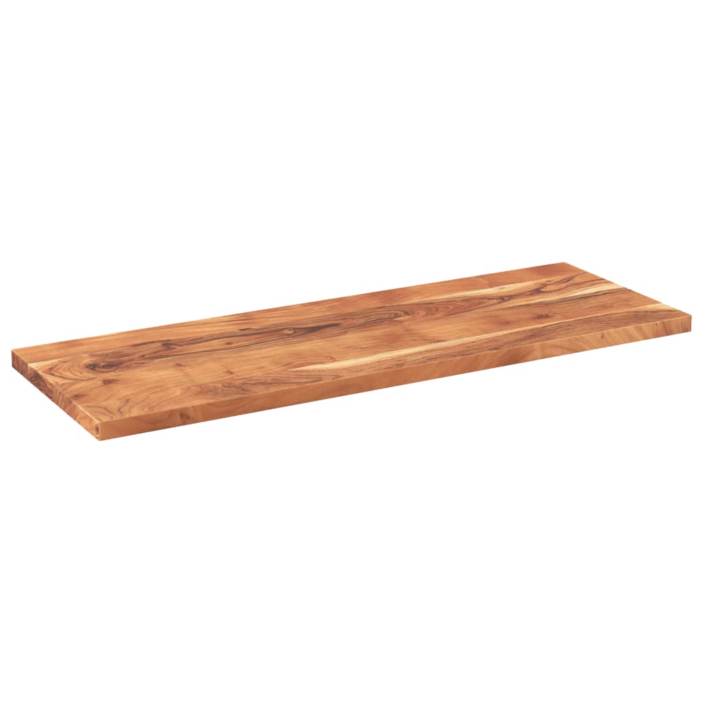 Stolna ploča 140x50x2,5 cm pravokutna od masivnog drva bagrema