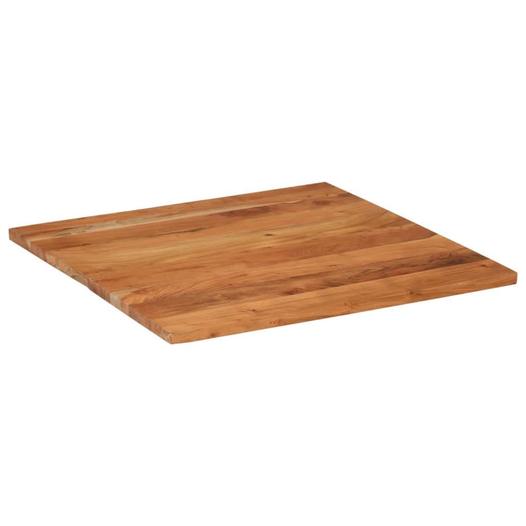Stolna ploča 70x70x2,5 cm četvrtasta od masivnog drva bagrema