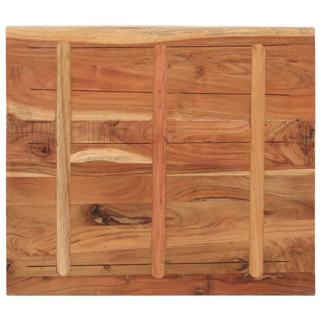 Stolna ploča 90x80x3,8 cm pravokutna od masivnog drva bagrema