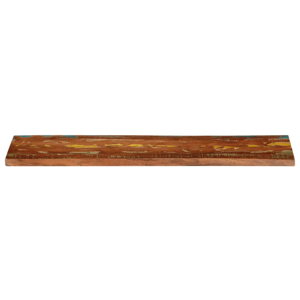 Ploča za stol 110x40x2,5 cm pravokutna masivno obnovljeno drvo