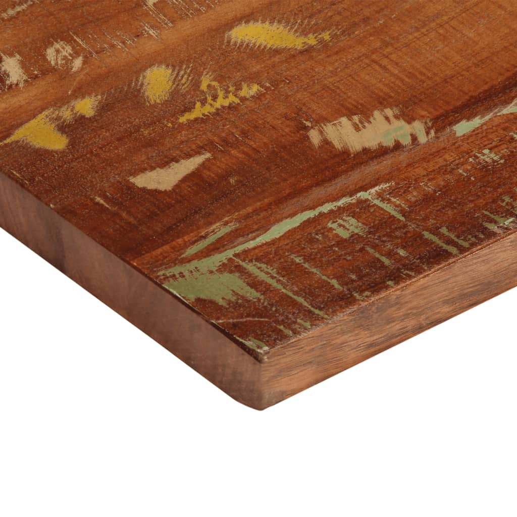 Ploča za stol 110x40x2,5 cm pravokutna masivno obnovljeno drvo