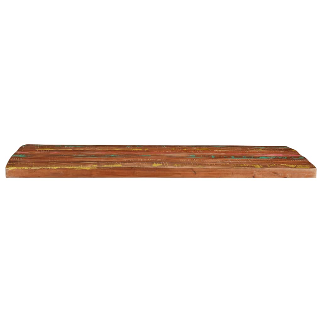 Stolna ploča 90x80x2,5 cm pravokutna masivno obnovljeno drvo