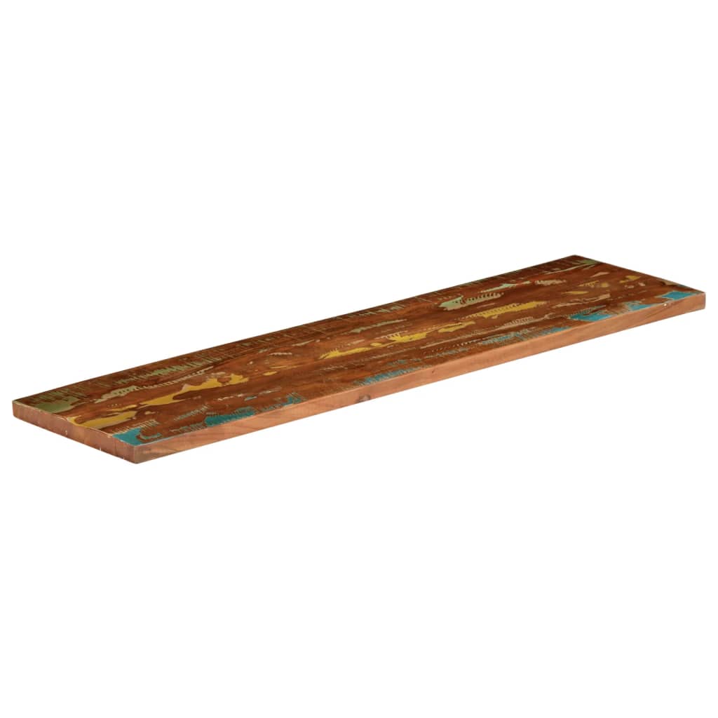 Stolna ploča 100x40x3,8 cm pravokutna masivno obnovljeno drvo