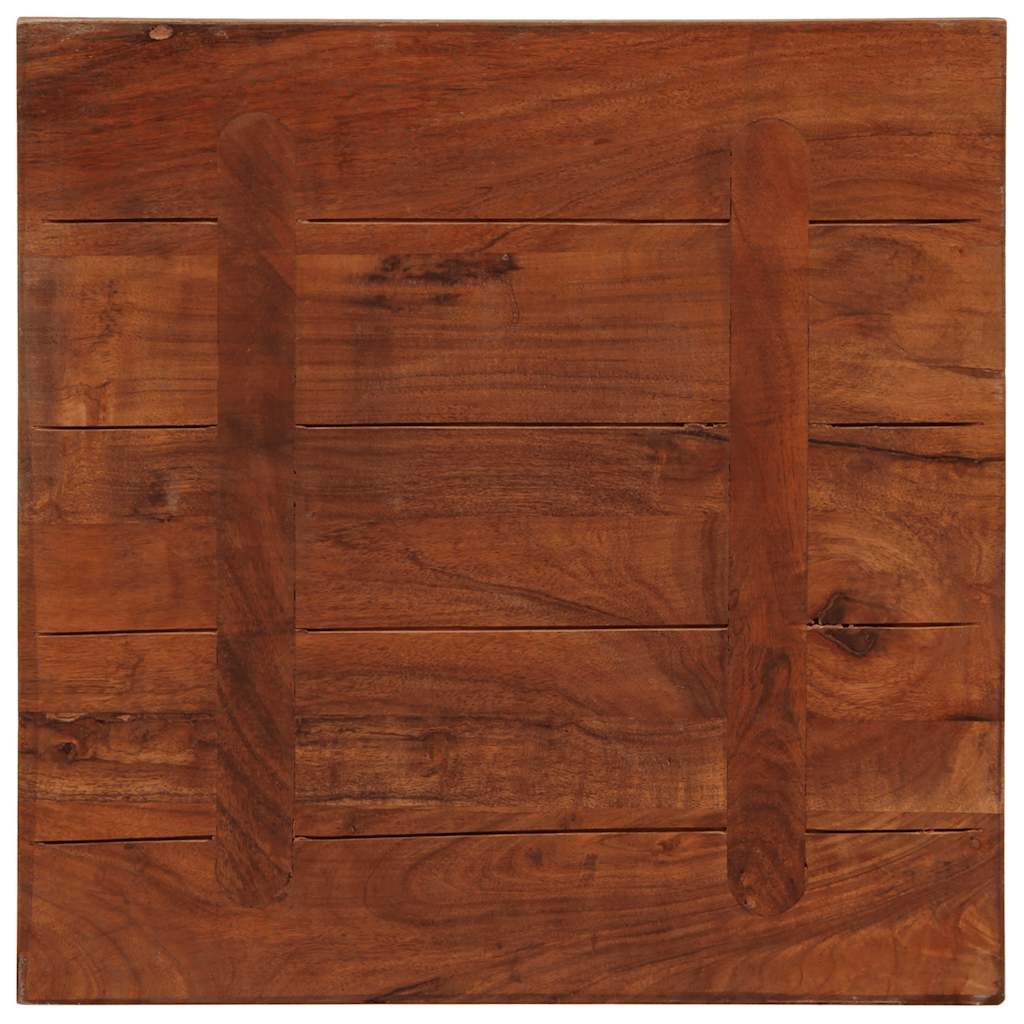 Stolna ploča 50x50x3,8 cm četvrtasta masivno obnovljeno drvo