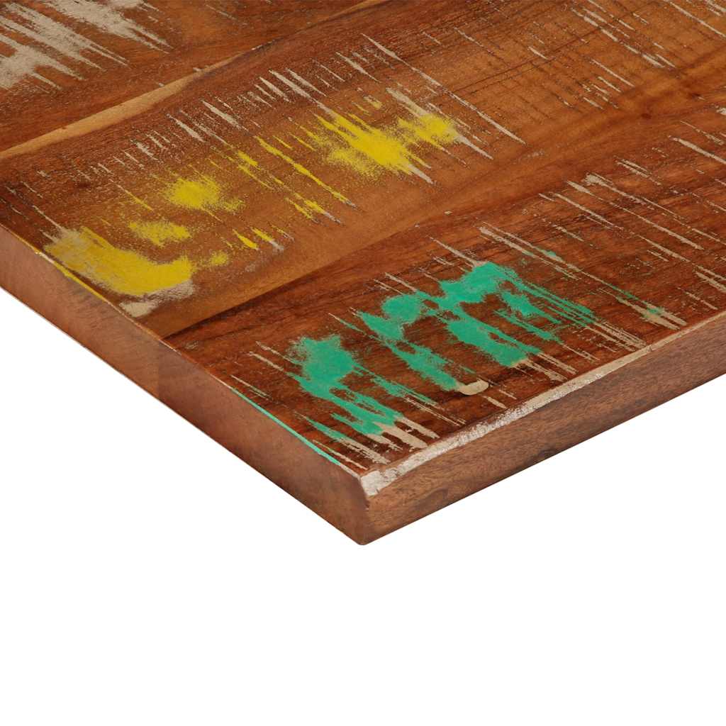 Stolna ploča 50x50x3,8 cm četvrtasta masivno obnovljeno drvo