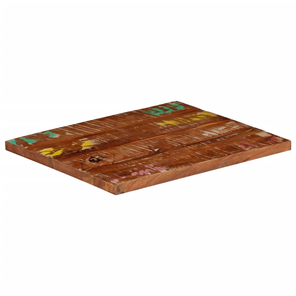 Stolna ploča 60x50x3,8 cm pravokutna masivno obnovljeno drvo