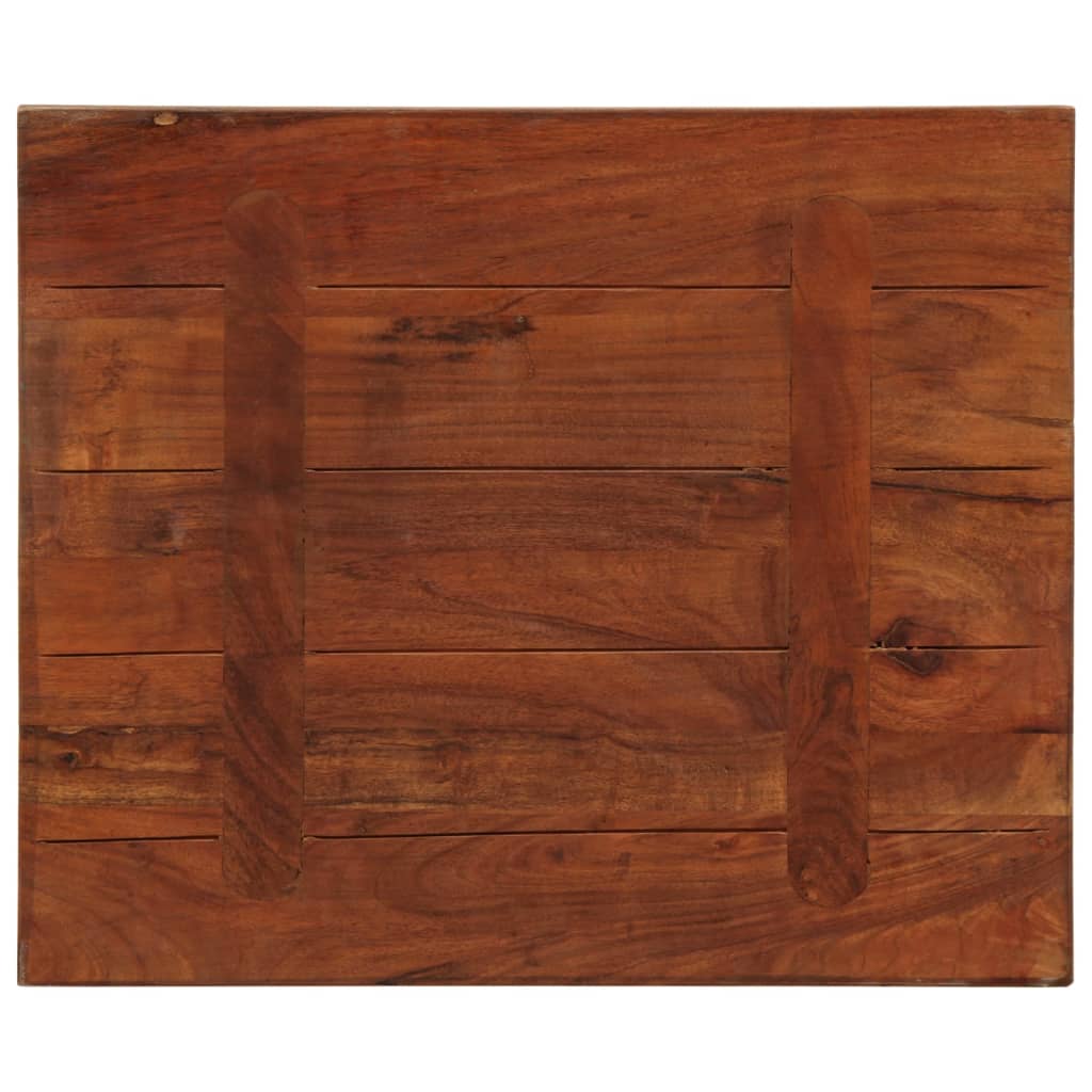Stolna ploča 60x50x3,8 cm pravokutna masivno obnovljeno drvo