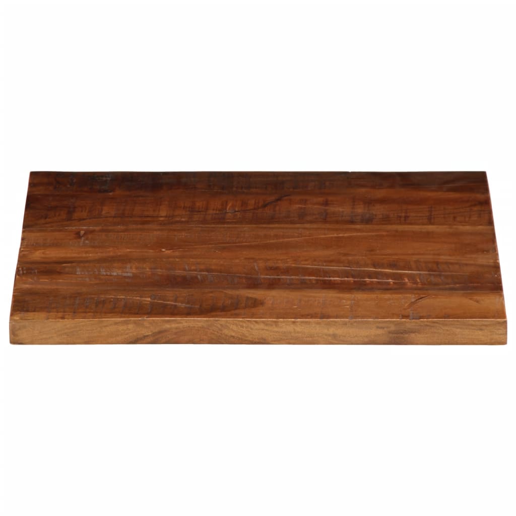 Stolna ploča 40x40x2,5 cm četvrtasta masivno obnovljeno drvo