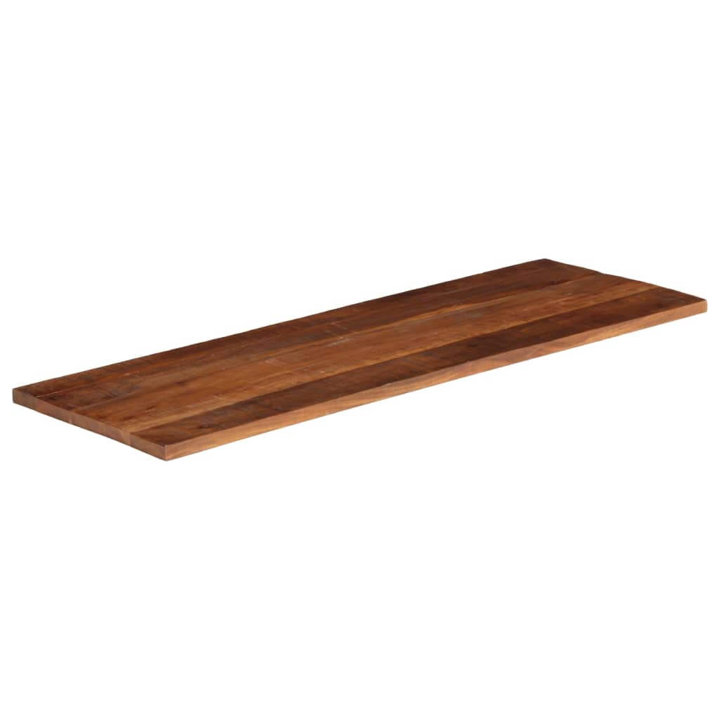 Stolna ploča 140x50x2,5 cm pravokutna masivno obnovljeno drvo