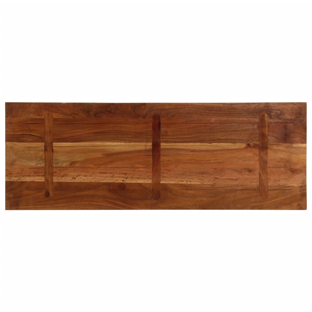 Stolna ploča 140x50x2,5 cm pravokutna masivno obnovljeno drvo