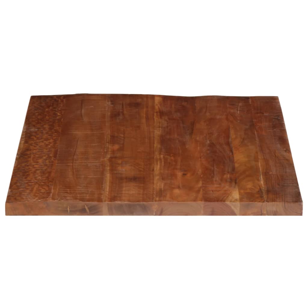 Stolna ploča 90x80x2,5 cm pravokutna masivno obnovljeno drvo