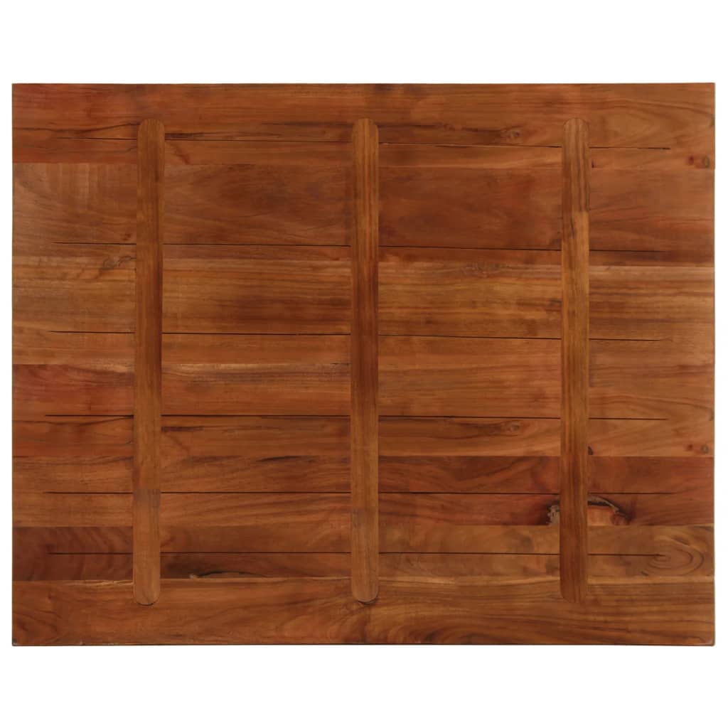 Stolna ploča 90x80x2,5 cm pravokutna masivno obnovljeno drvo