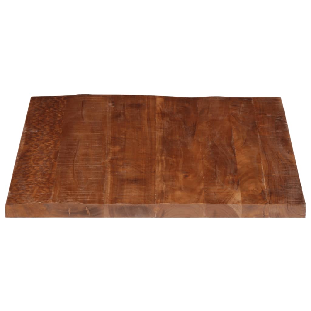 Stolna ploča 100x80x2,5 cm pravokutna masivno obnovljeno drvo