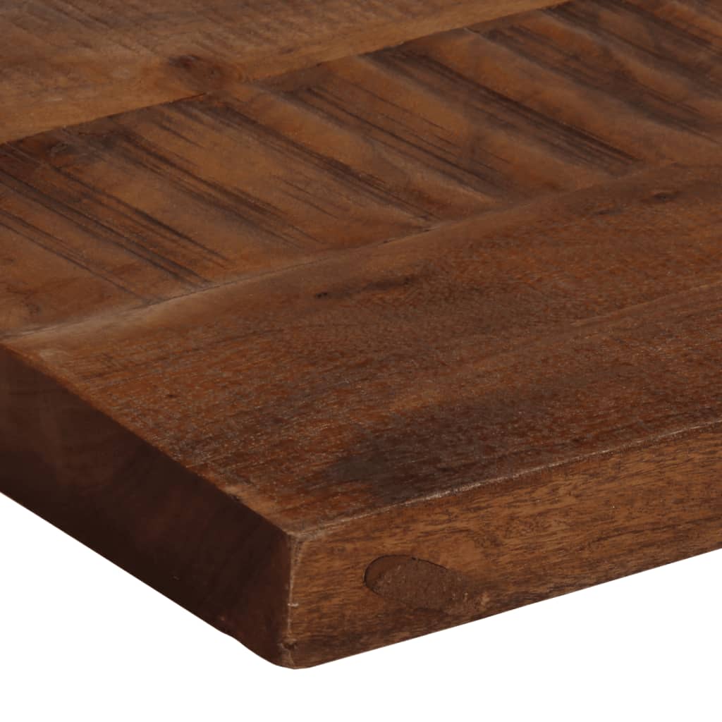 Ploča za stol 110x30x3,8 cm pravokutna masivno obnovljeno drvo
