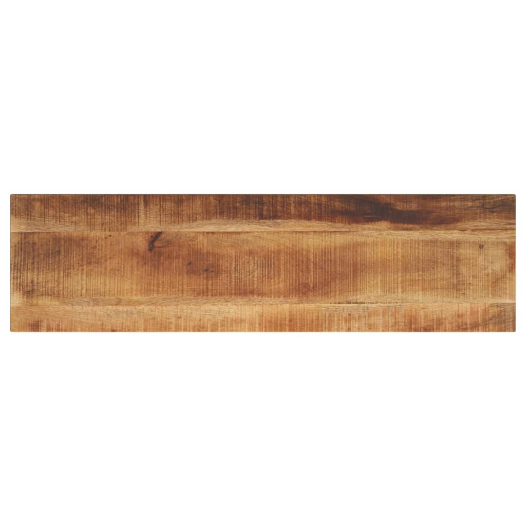 Stolna ploča 110x30x2,5 cm pravokutna masivno grubo drvo manga