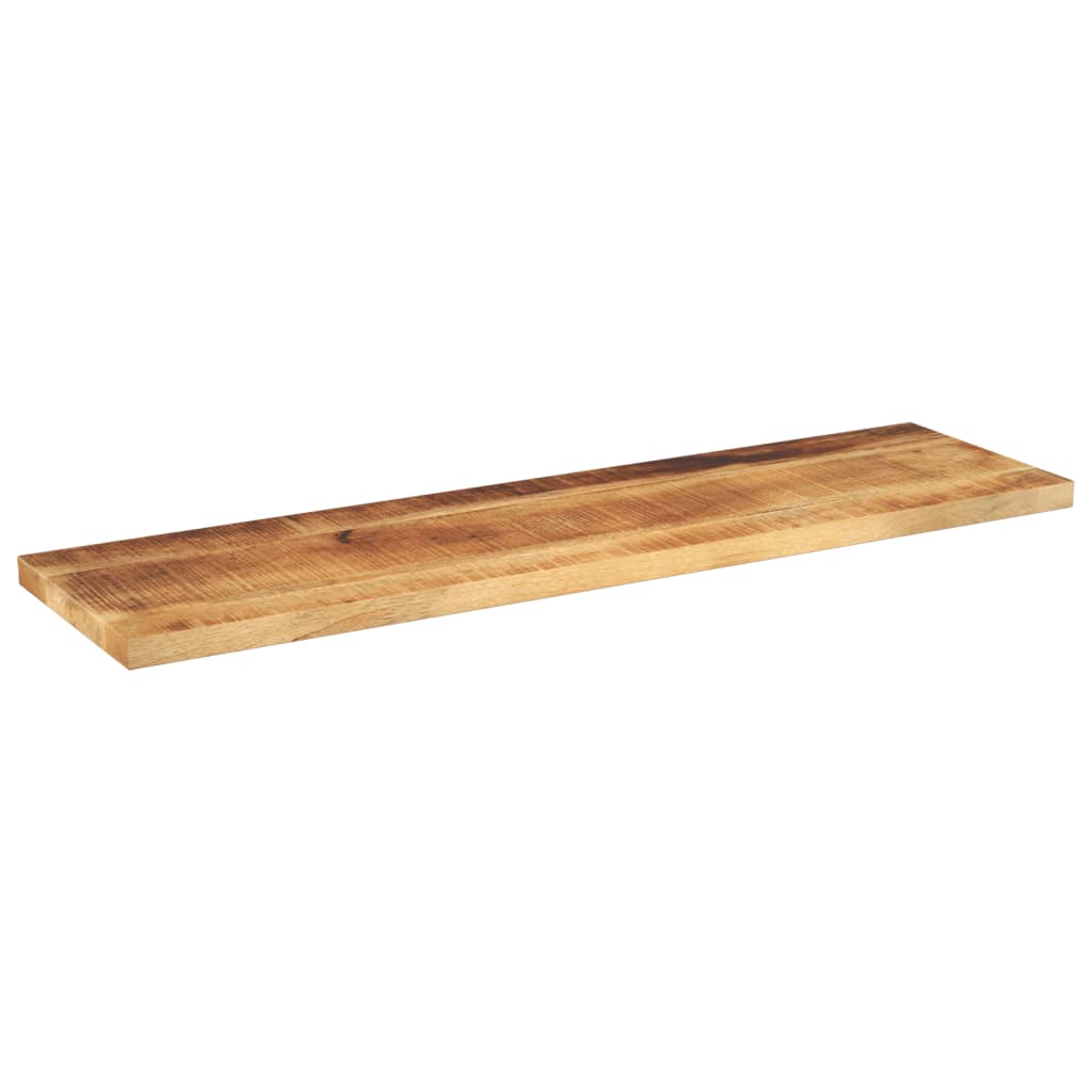 Stolna ploča 120x40x2,5 cm pravokutna masivno grubo drvo manga
