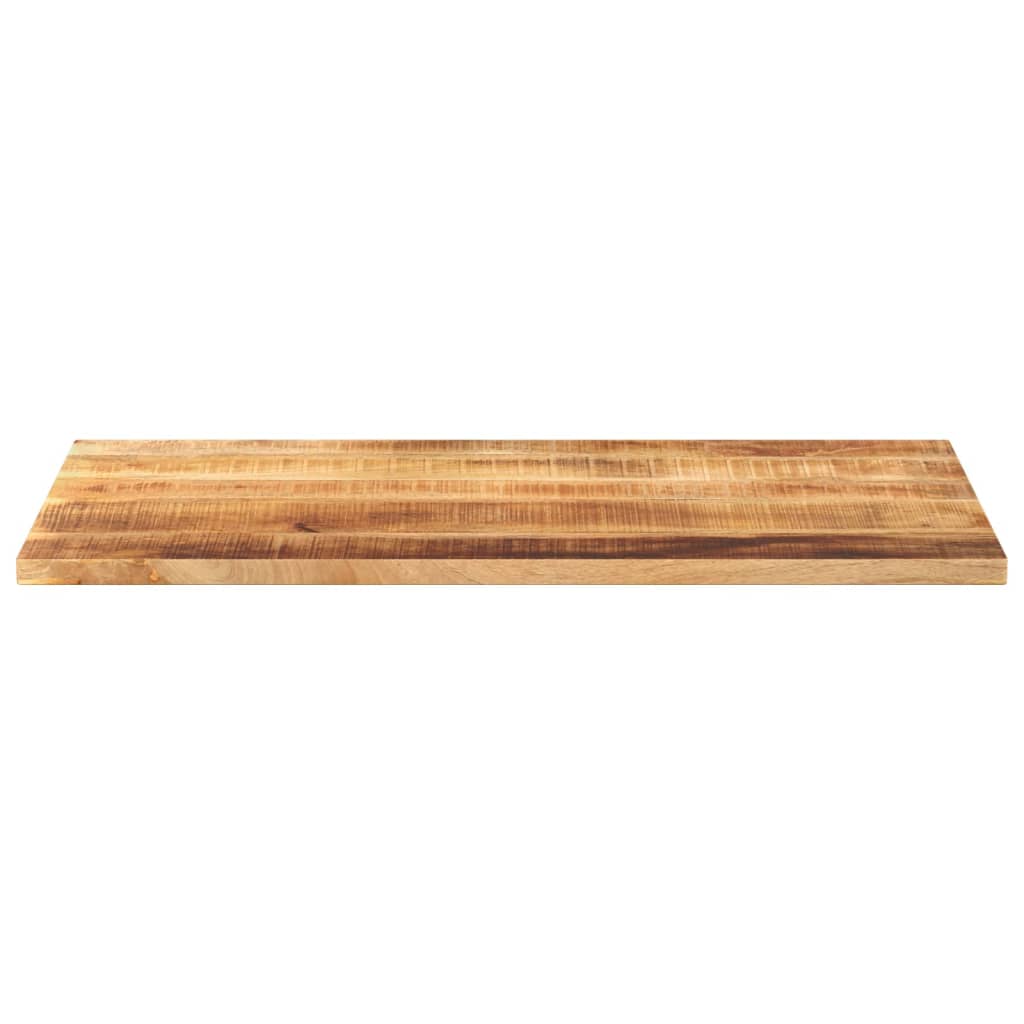 Stolna ploča 120x60x1,5 cm pravokutna masivno grubo drvo manga
