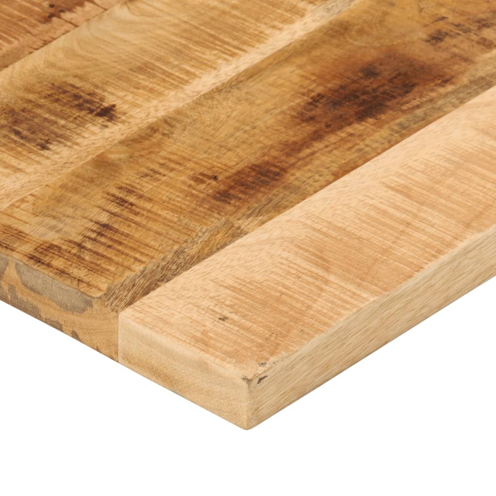 Stolna ploča 120x60x2,5 cm pravokutna masivno grubo drvo manga