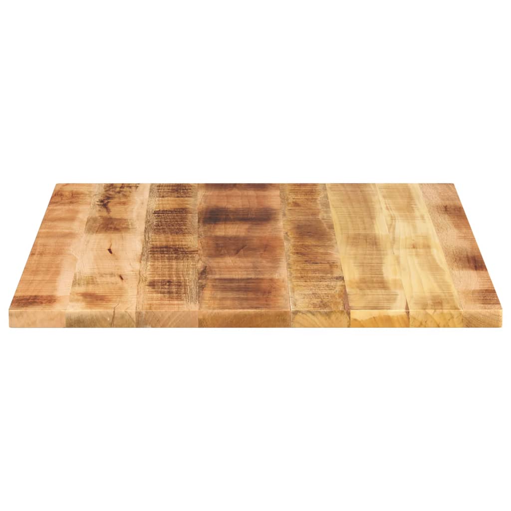 Ploča za stol 90x80x2,5 cm pravokutna masivno grubo drvo manga