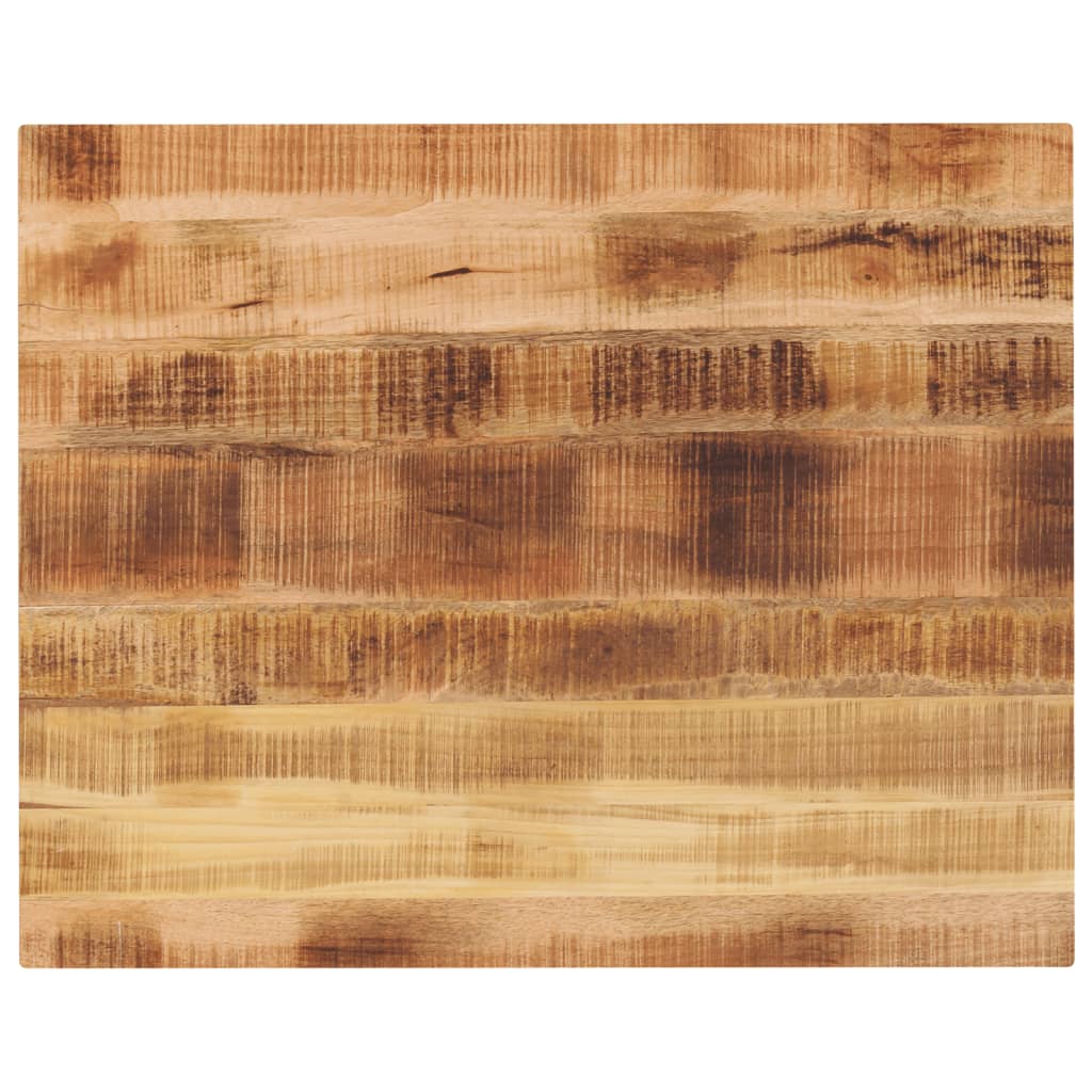 Stolna ploča 100x80x2,5 cm pravokutna masivno grubo drvo manga