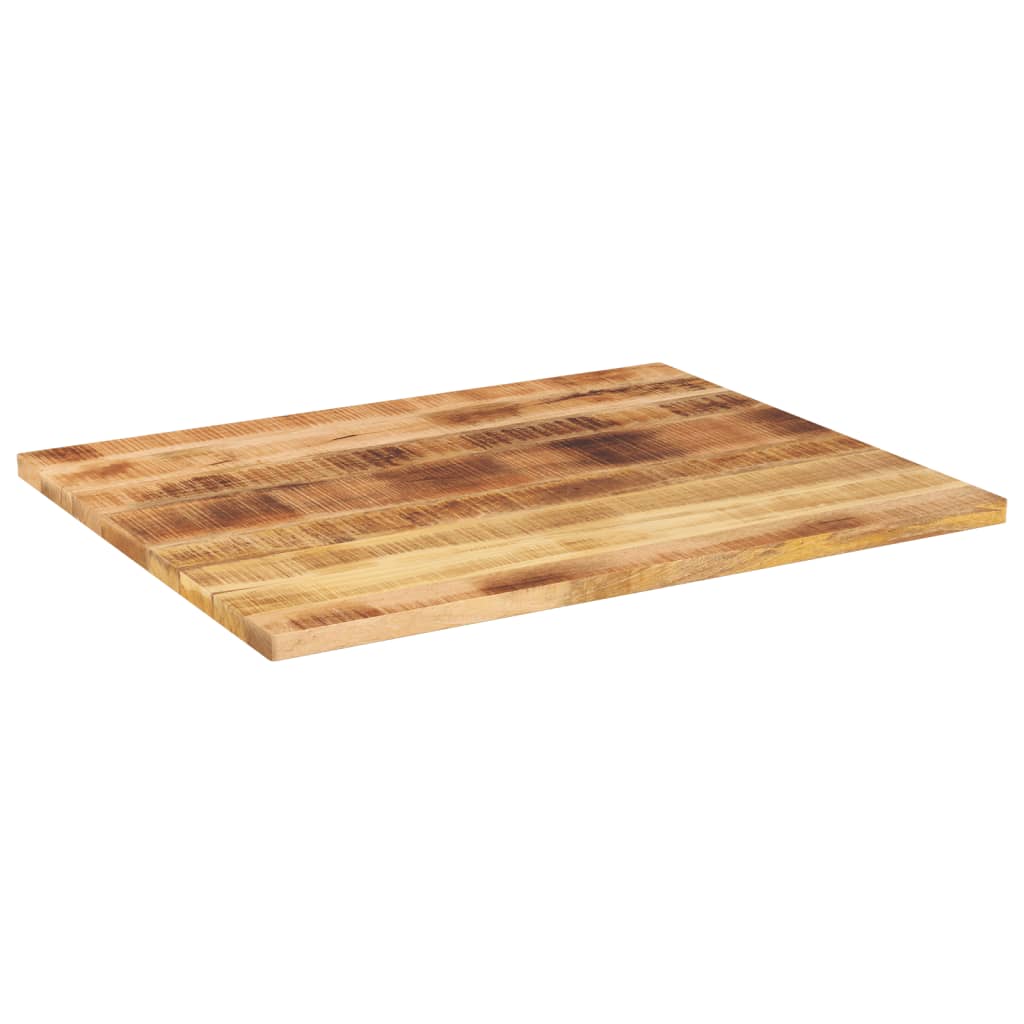 Stolna ploča 100x80x2,5 cm pravokutna masivno grubo drvo manga