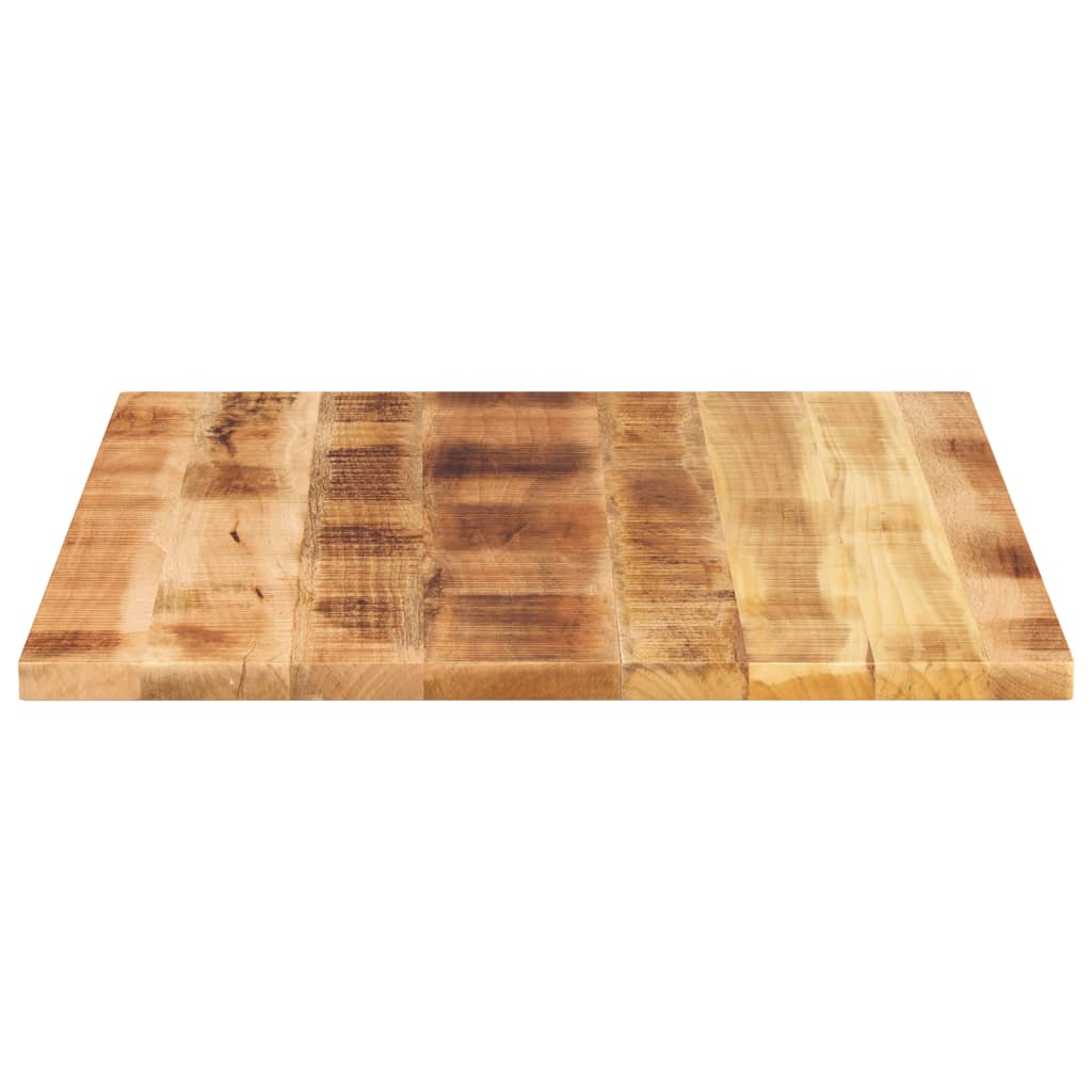 Stolna ploča 100x80x2,5 cm pravokutna masivno grubo drvo manga