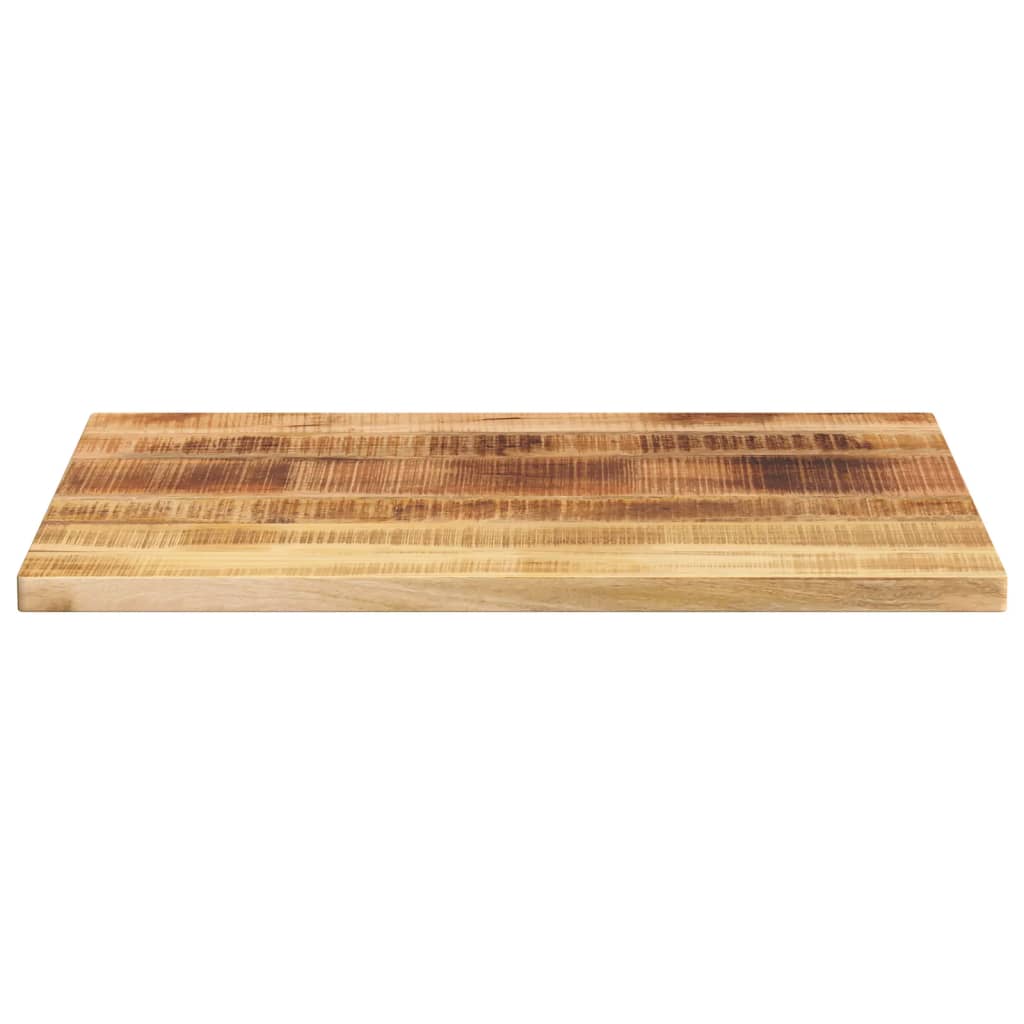 Ploča stola 90x50x3,8 cm pravokutno puno drvo grubo mango