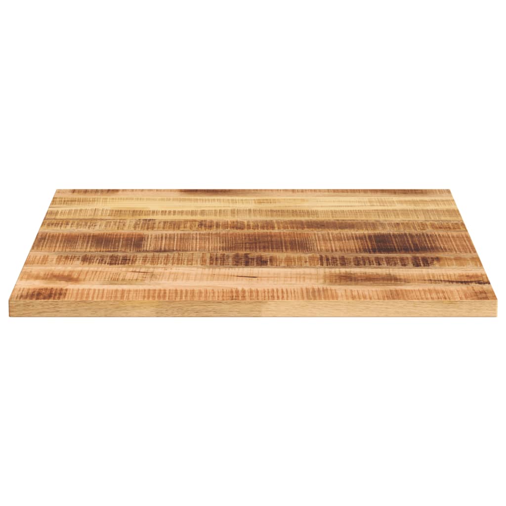 Ploča stola 80x80x3,8 cm četvrtasto puno drvo grubo Mango
