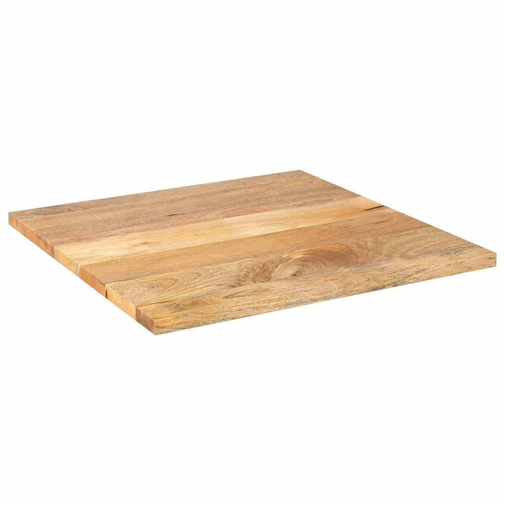 Stolna ploča 70x70x2,5 cm četvrtasta od masivnog drva manga