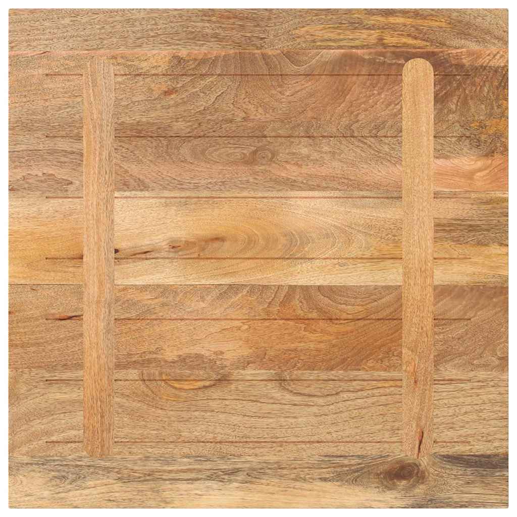 Stolna ploča 70x70x2,5 cm četvrtasta od masivnog drva manga