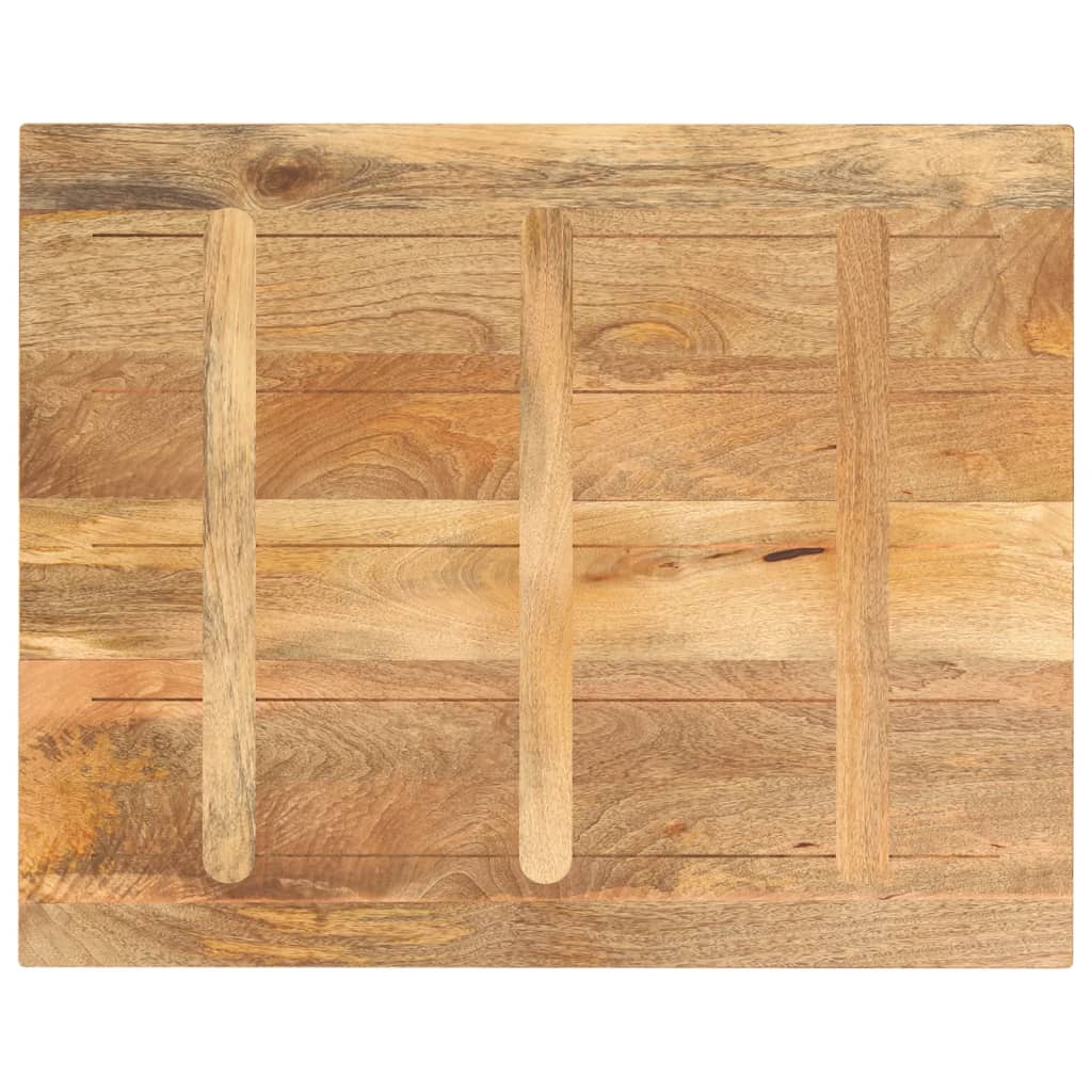 Stolna ploča 90x80x3,8 cm pravokutna od masivnog drva manga