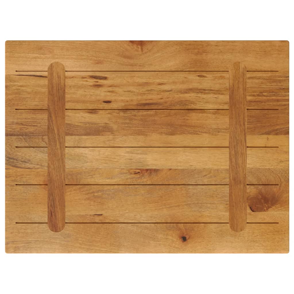 Stolna ploča 80x50x2,5 cm pravokutna od masivnog drva manga