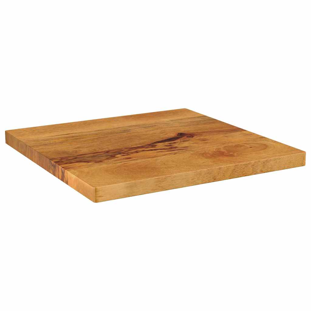 Stolna ploča 60 x 60 x 2,5 cm četvrtasta od masivnog drva manga