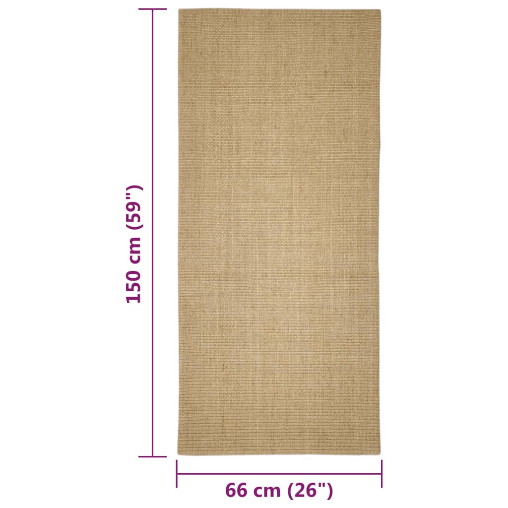 Tepih od sisala za grebanje 66x150 cm